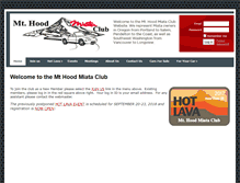 Tablet Screenshot of mthoodmiata.org